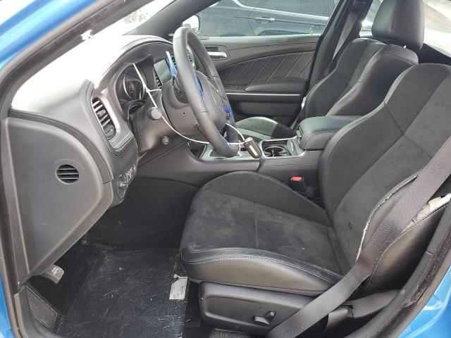 2C3CDXCT1PH699343 - 2023 DODGE CHARGER R/T BLUE photo 7