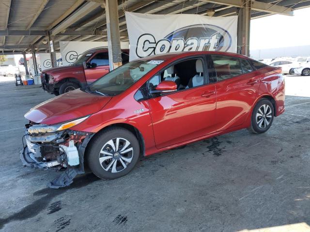 JTDKARFP9J3082597 - 2018 TOYOTA PRIUS PRIM 勃艮第红 照片 1