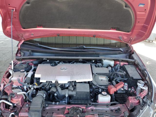 JTDKARFP9J3082597 - 2018 TOYOTA PRIUS PRIM 勃艮第红 照片 11