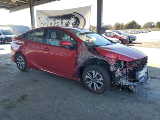 JTDKARFP9J3082597 - 2018 TOYOTA PRIUS PRIM 勃艮第红 照片 4