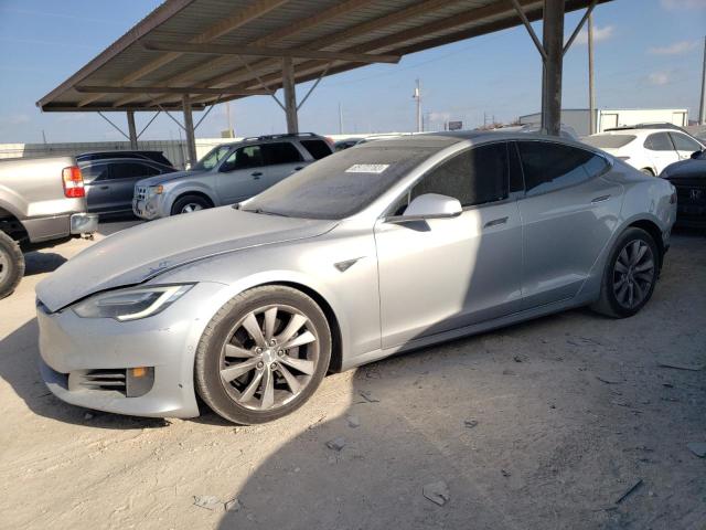 5YJSA1E26GF147232 - 2016 TESLA MODEL S ვერცხლისფერი ფოტო 1