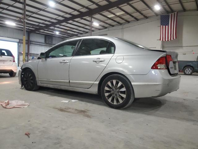 2HGFA1F90BH519049 - 2011 HONDA CIVIC EXL SILVER photo 2