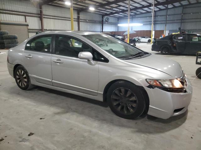 2HGFA1F90BH519049 - 2011 HONDA CIVIC EXL SILVER photo 4