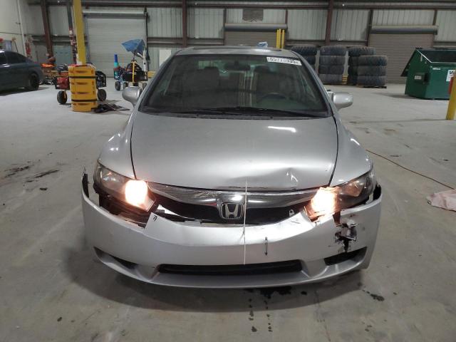 2HGFA1F90BH519049 - 2011 HONDA CIVIC EXL SILVER photo 5