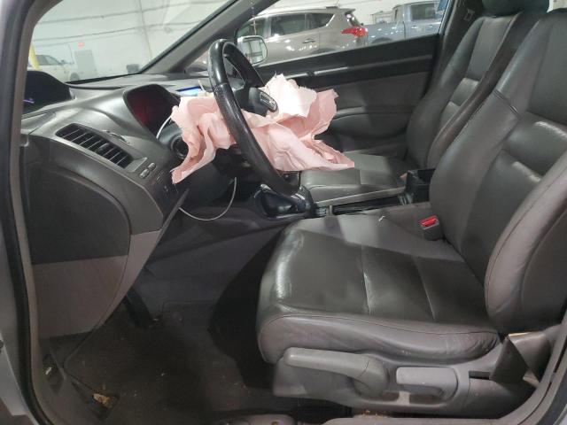 2HGFA1F90BH519049 - 2011 HONDA CIVIC EXL SILVER photo 7