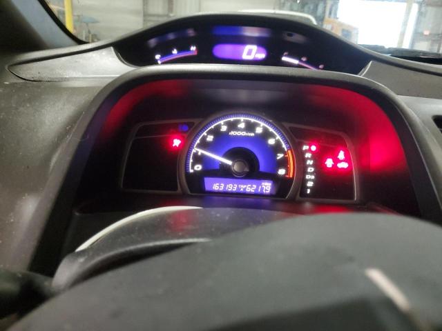 2HGFA1F90BH519049 - 2011 HONDA CIVIC EXL SILVER photo 9