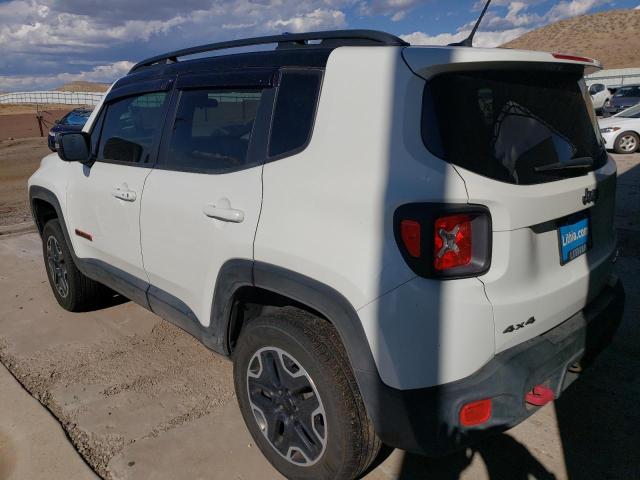 ZACCJBCT5GPC70003 - 2016 JEEP RENEGADE TRAILHAWK WHITE photo 2