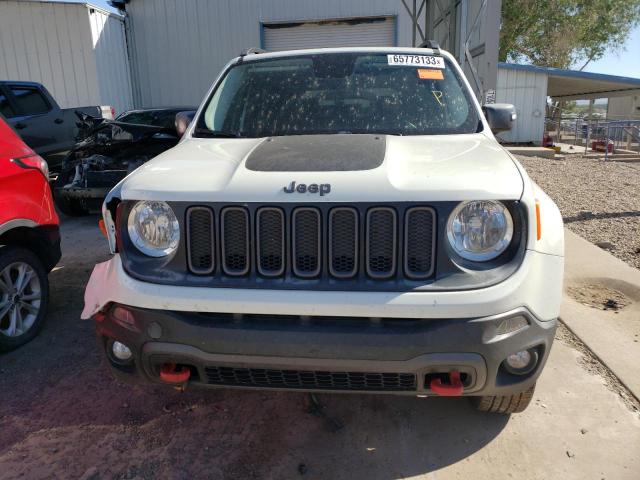 ZACCJBCT5GPC70003 - 2016 JEEP RENEGADE TRAILHAWK WHITE photo 5