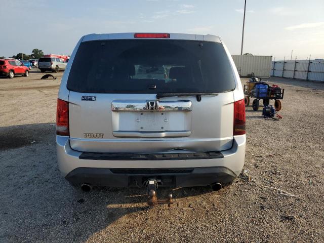 5FNYF3H5XDB042038 - 2013 HONDA PILOT EXL Silber Foto 6
