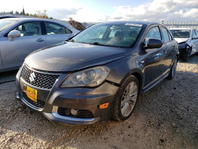 JS2RF9A6XB6110430 - 2011 SUZUKI KIZASHI SPORT GTS GRAY photo 1