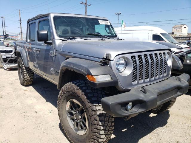 1C6HJTAGXLL127443 - 2020 JEEP GLADIATOR SPORT SILVER photo 4