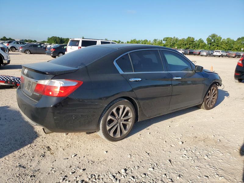 1HGCR2F55EA216186 - 2014 HONDA ACCORD SPORT BLACK photo 3