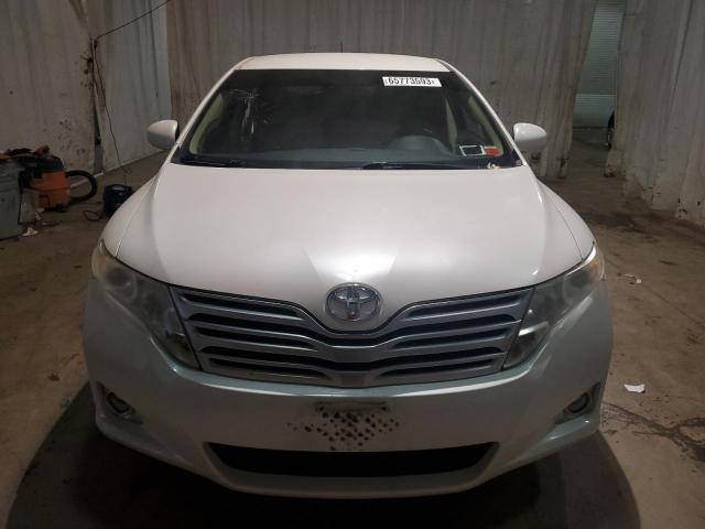 4T3BK3BB6BU049625 - 2011 TOYOTA VENZA WHITE photo 5