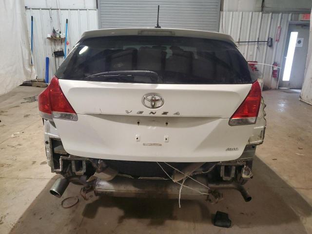 4T3BK3BB6BU049625 - 2011 TOYOTA VENZA WHITE photo 6