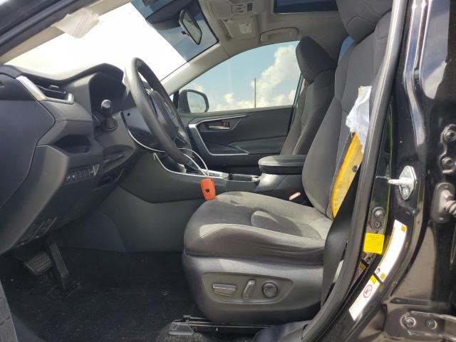 JTMW1RFV5KD010064 - 2019 TOYOTA RAV4 XLE BLACK photo 7