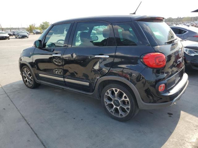 ZFBCFADH3EZ008844 - 2014 FIAT 500L TREKKING BLACK photo 2