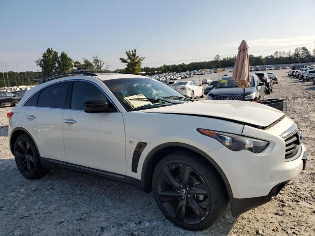 JN8CS1MU1GM130113 - 2016 INFINITI QX70 WHITE photo 4