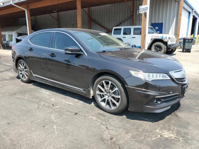 19UUB3F75FA000582 - 2015 ACURA TLX ADVANCE BROWN photo 4