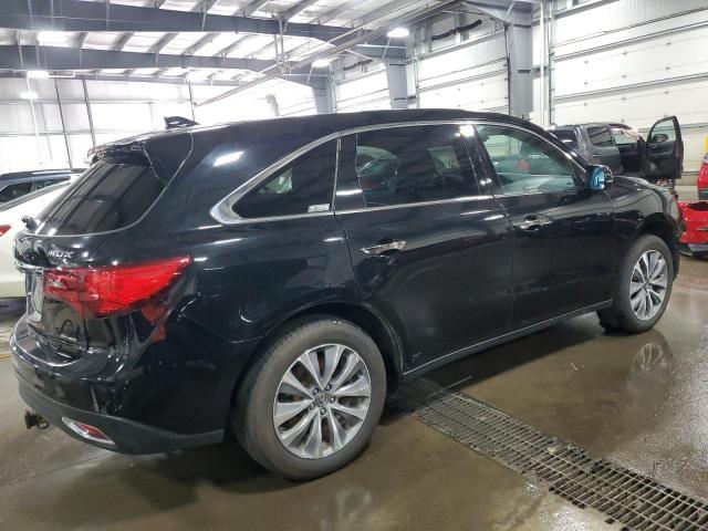 5FRYD4H41EB035613 - 2014 ACURA MDX TECHNOLOGY შავი ფოტო 3