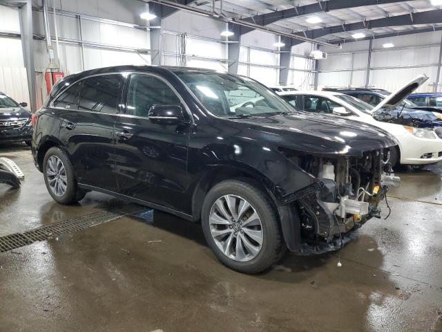 5FRYD4H41EB035613 - 2014 ACURA MDX TECHNOLOGY შავი ფოტო 4