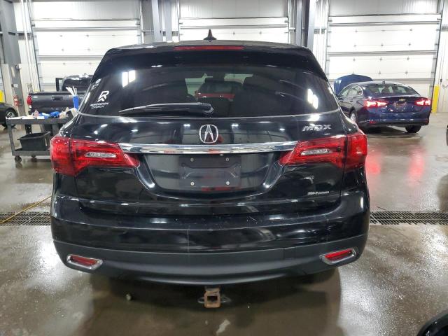 5FRYD4H41EB035613 - 2014 ACURA MDX TECHNOLOGY შავი ფოტო 6