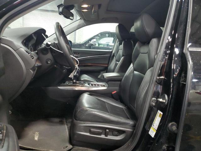 5FRYD4H41EB035613 - 2014 ACURA MDX TECHNOLOGY შავი ფოტო 7
