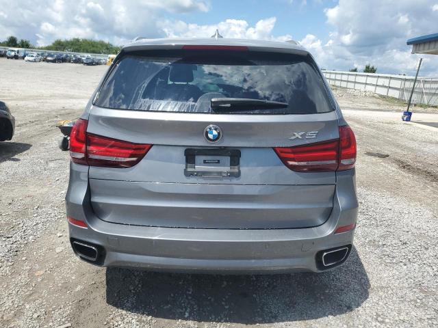 5UXKR0C30H0V80820 - 2017 BMW X5 XDRIVE35I SILVER photo 6