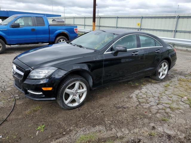 WDDLJ9BB3DA069266 - 2013 MERCEDES-BENZ CLS 550 4MATIC BLACK photo 1