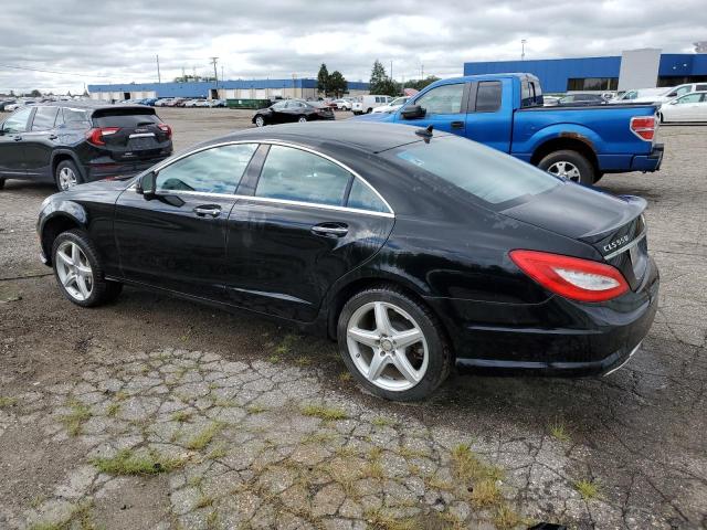 WDDLJ9BB3DA069266 - 2013 MERCEDES-BENZ CLS 550 4MATIC BLACK photo 2