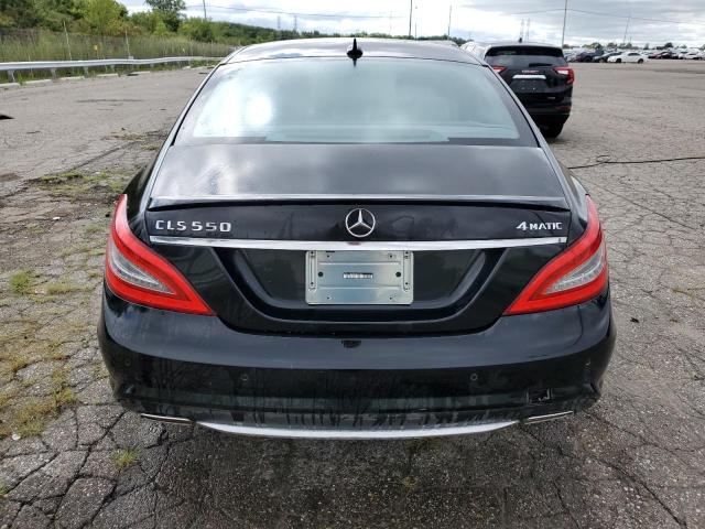 WDDLJ9BB3DA069266 - 2013 MERCEDES-BENZ CLS 550 4MATIC BLACK photo 6