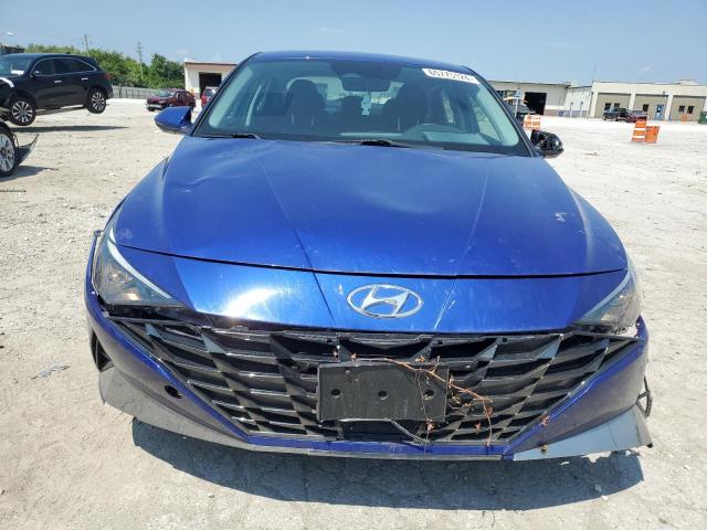 KMHLN4AG5MU130559 - 2021 HYUNDAI ELANTRA SEL BLUE photo 5