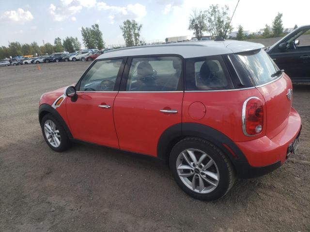 WMWZB3C57BWH95087 - 2011 MINI COOPER COUNTRYMAN RED photo 2