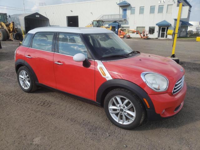 WMWZB3C57BWH95087 - 2011 MINI COOPER COUNTRYMAN RED photo 4