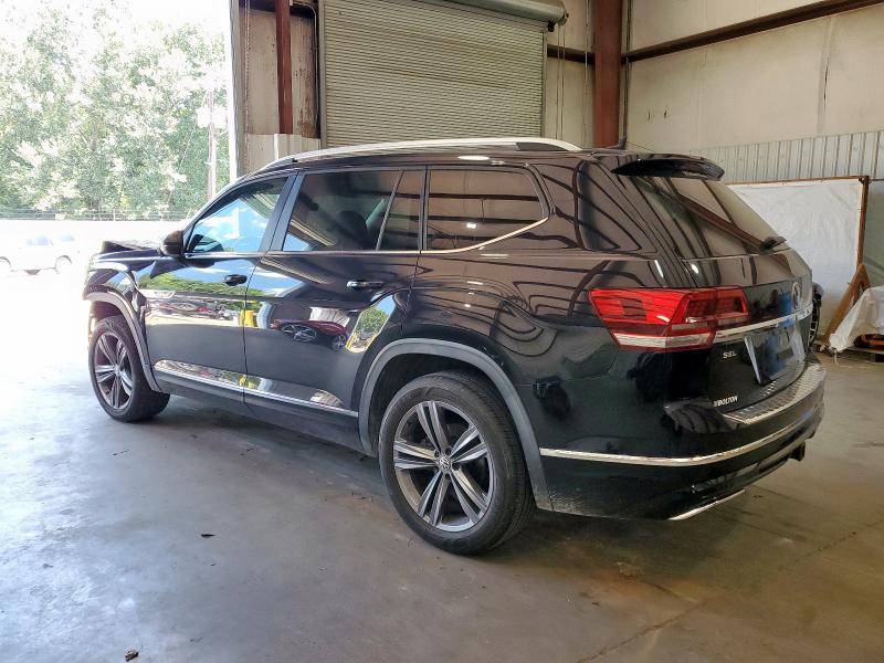 1V2SR2CA0KC600287 - 2019 VOLKSWAGEN ATLAS SEL Чорний фото 2