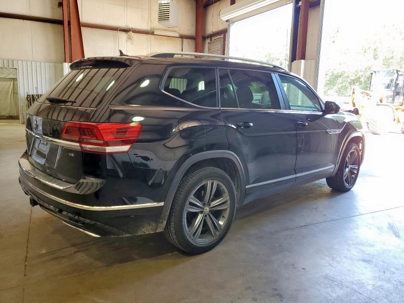 1V2SR2CA0KC600287 - 2019 VOLKSWAGEN ATLAS SEL Чорний фото 3