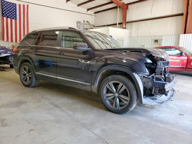 1V2SR2CA0KC600287 - 2019 VOLKSWAGEN ATLAS SEL Чорний фото 4