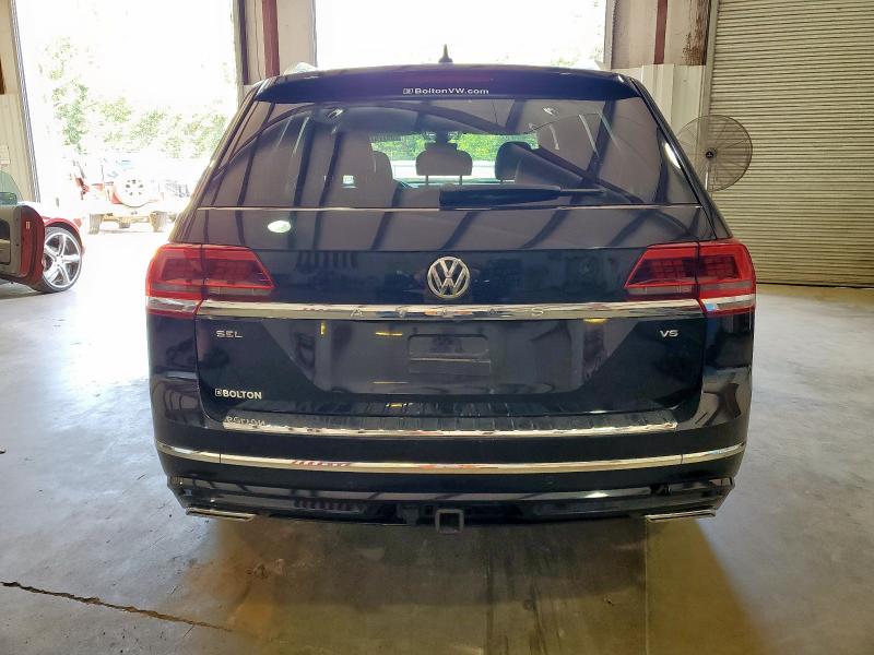 1V2SR2CA0KC600287 - 2019 VOLKSWAGEN ATLAS SEL Чорний фото 6