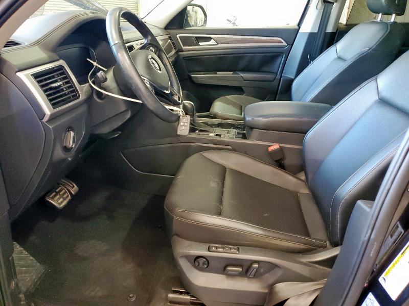1V2SR2CA0KC600287 - 2019 VOLKSWAGEN ATLAS SEL Чорний фото 7