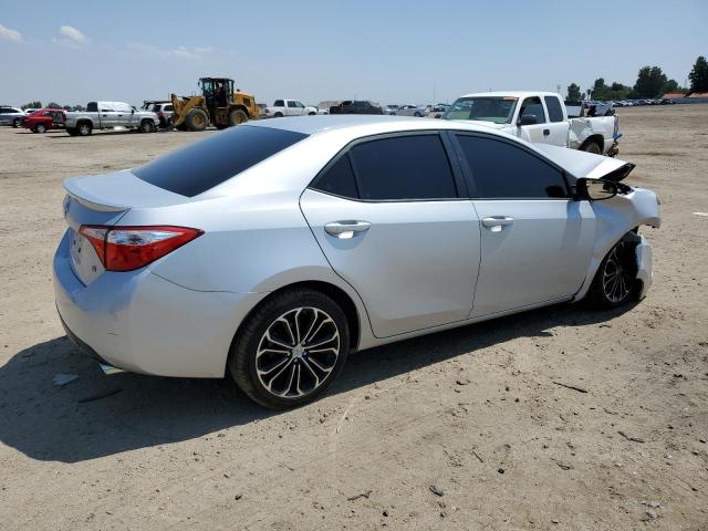 5YFBURHE8GP454224 - 2016 TOYOTA COROLLA L SILVER photo 3