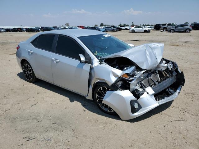 5YFBURHE8GP454224 - 2016 TOYOTA COROLLA L SILVER photo 4