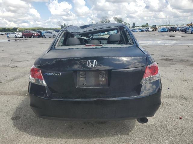 1HGCP26888A036253 - 2008 HONDA ACCORD EXL BLACK photo 6