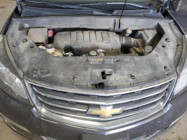 1GNKVGKDXFJ305776 - 2015 CHEVROLET TRAVERSE LT CHARCOAL photo 12