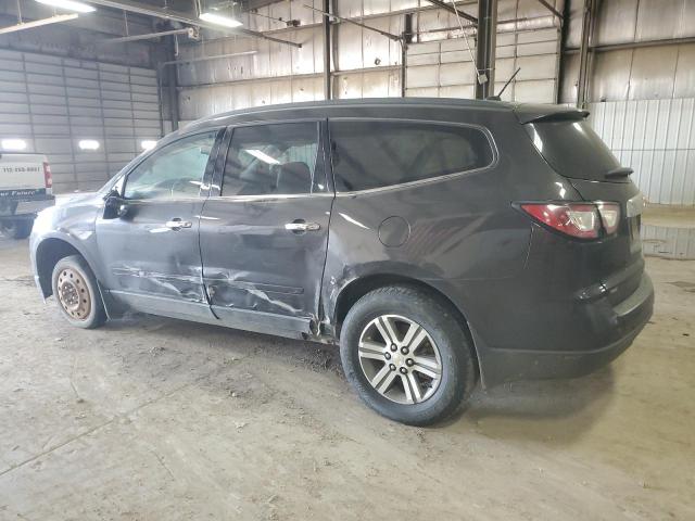 1GNKVGKDXFJ305776 - 2015 CHEVROLET TRAVERSE LT CHARCOAL photo 2