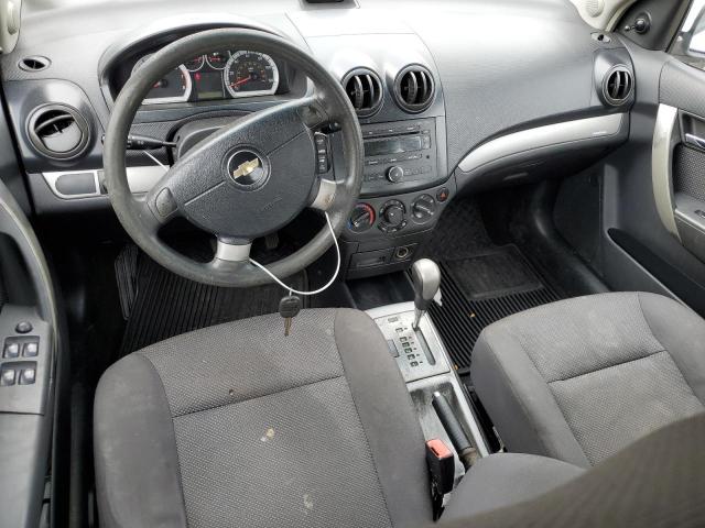 KL1TD56678B196455 - 2008 CHEVROLET AVEO BASE WHITE photo 8