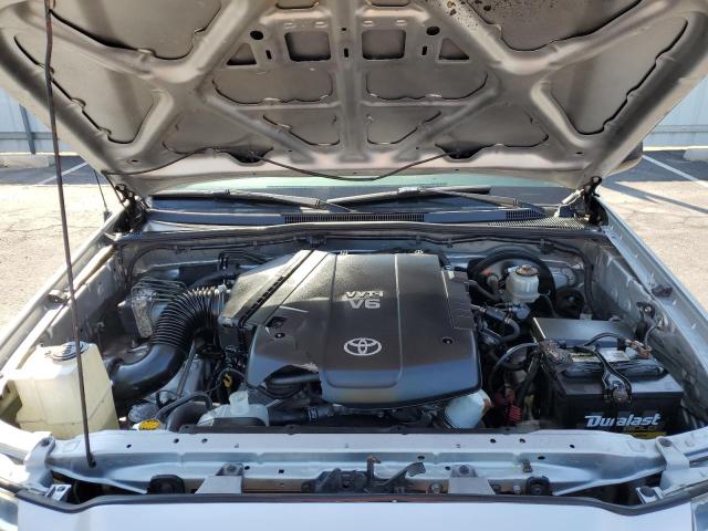 3TMJU4GN7BM119097 - 2011 TOYOTA TACOMA DOUBLE CAB PRERUNNER GRAY photo 11