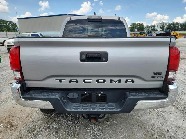 5TFAZ5CNXMX103972 - 2021 TOYOTA TACOMA DOUBLE CAB ვერცხლისფერი ფოტო 6