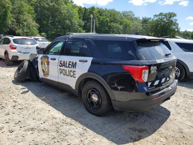 1FM5K8AB8PGA32948 - 2023 FORD EXPLORER POLICE INTERCEPTOR ორფეროვანი ფოტო 2