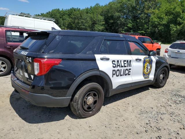 1FM5K8AB8PGA32948 - 2023 FORD EXPLORER POLICE INTERCEPTOR ორფეროვანი ფოტო 3