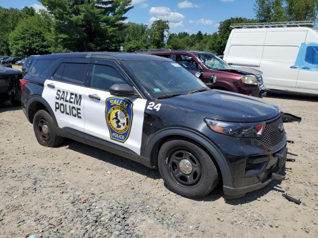 1FM5K8AB8PGA32948 - 2023 FORD EXPLORER POLICE INTERCEPTOR ორფეროვანი ფოტო 4