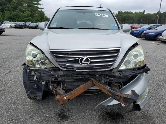 JTJBT20X940041755 - 2004 LEXUS GX 470 SILVER photo 5